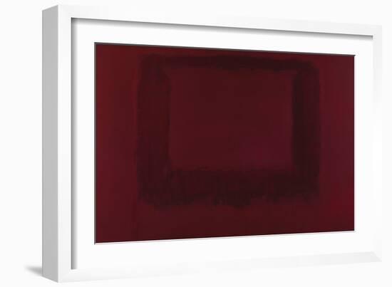 Mural, Section 7 {Red on Maroon} [Seagram Mural]-Mark Rothko-Framed Giclee Print