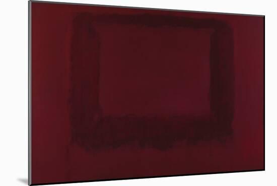 Mural, Section 7 {Red on Maroon} [Seagram Mural]-Mark Rothko-Mounted Giclee Print