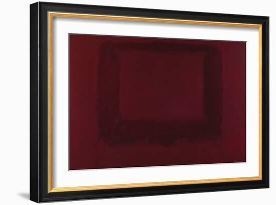 Mural, Section 7 {Red on Maroon} [Seagram Mural]-Mark Rothko-Framed Giclee Print