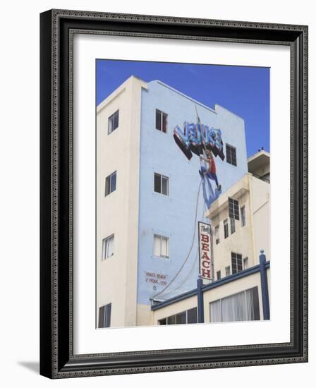 Mural, Venice Beach, Los Angeles, California, United States of America, North America-Wendy Connett-Framed Photographic Print