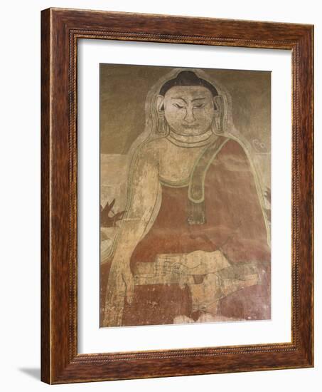 Murals,Sulamani Pahto, Bagan (Pagan), Myanmar (Burma), Asia-Richard Maschmeyer-Framed Photographic Print