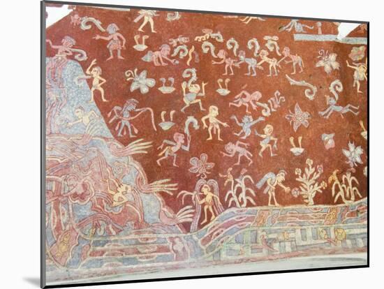 Murals, Teotihuacan, 150Ad to 600Ad and Later Used by the Aztecs, North of Mexico City-R H Productions-Mounted Photographic Print