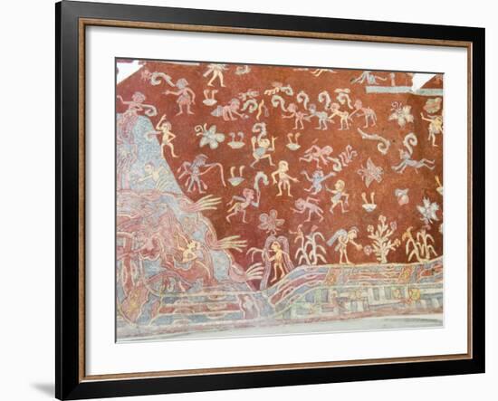 Murals, Teotihuacan, 150Ad to 600Ad and Later Used by the Aztecs, North of Mexico City-R H Productions-Framed Photographic Print