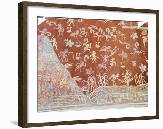 Murals, Teotihuacan, 150Ad to 600Ad and Later Used by the Aztecs, North of Mexico City-R H Productions-Framed Photographic Print