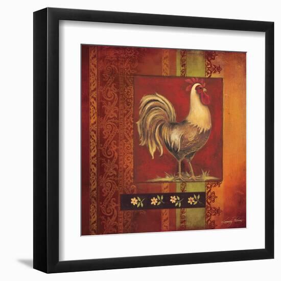 Murano Rooster I-Kimberly Poloson-Framed Art Print