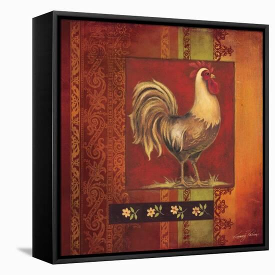 Murano Rooster I-Kimberly Poloson-Framed Stretched Canvas