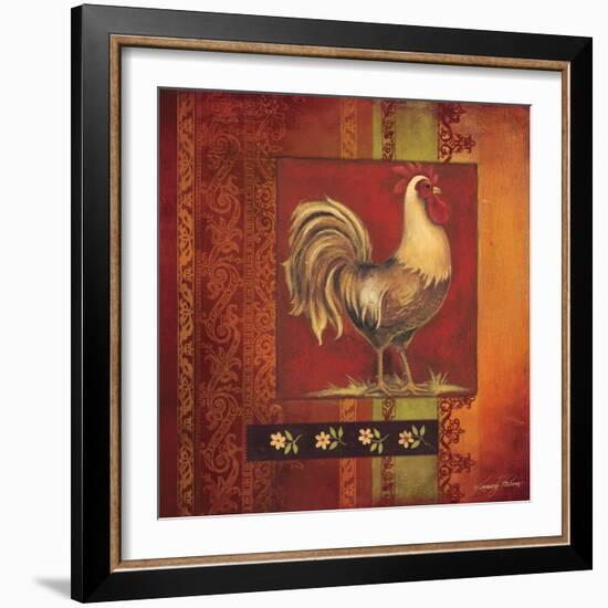 Murano Rooster I-Kimberly Poloson-Framed Art Print