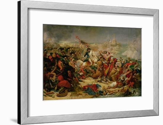 Murat Defeating the Turkish Army at Aboukir on 25 July 1799, C.1805-Baron Antoine Jean Gros-Framed Giclee Print