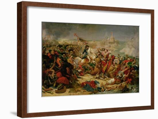 Murat Defeating the Turkish Army at Aboukir on 25 July 1799, C.1805-Baron Antoine Jean Gros-Framed Giclee Print