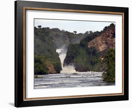 Murchison Falls, Murchison National Park, Uganda, East Africa, Africa-Andrew Mcconnell-Framed Photographic Print