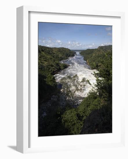 Murchison Falls, Murchison National Park, Uganda, East Africa, Africa-Andrew Mcconnell-Framed Photographic Print