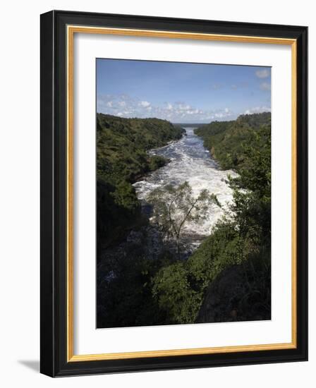 Murchison Falls, Murchison National Park, Uganda, East Africa, Africa-Andrew Mcconnell-Framed Photographic Print