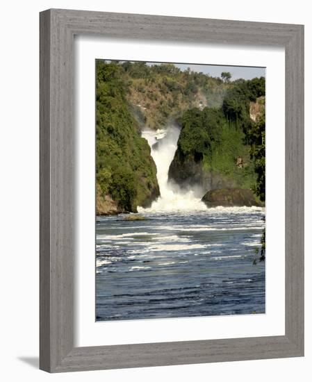 Murchison Falls, Victoria Nile, Uganda, East Africa, Africa-Groenendijk Peter-Framed Photographic Print