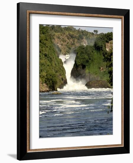 Murchison Falls, Victoria Nile, Uganda, East Africa, Africa-Groenendijk Peter-Framed Photographic Print