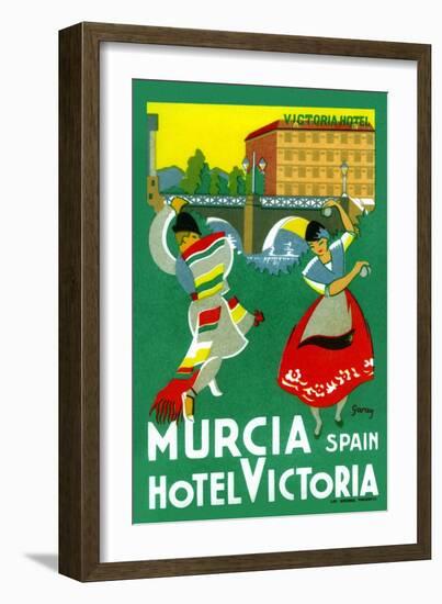 Murcia Hotel - Valencia Spain-Garay-Framed Art Print