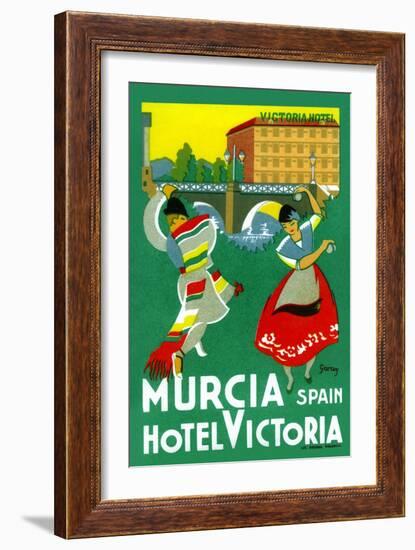 Murcia Hotel - Valencia Spain-Garay-Framed Art Print