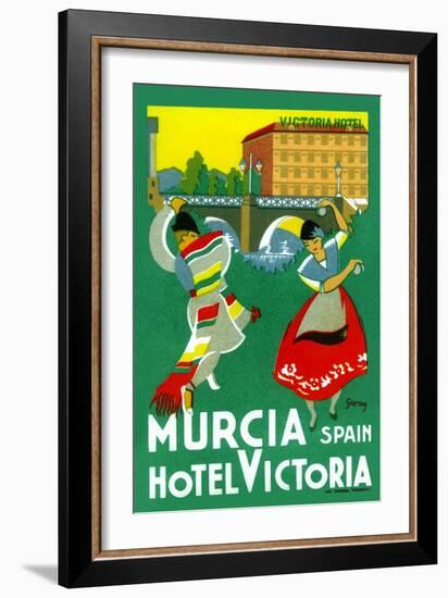 Murcia Hotel - Valencia Spain-Garay-Framed Art Print