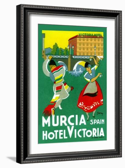 Murcia Hotel - Valencia Spain-Garay-Framed Art Print