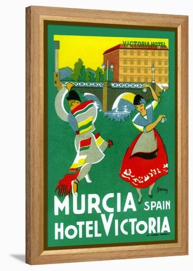 Murcia Hotel - Valencia Spain-Garay-Framed Stretched Canvas