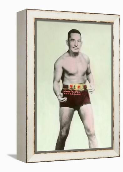 Murcielago, The Bat, Velasquez, Mexican Wrestler-null-Framed Stretched Canvas