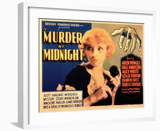 Murder at Midnight - 1931-null-Framed Giclee Print