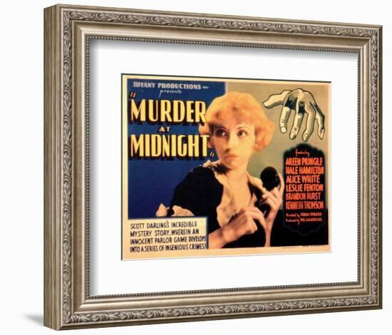 Murder at Midnight - 1931-null-Framed Giclee Print