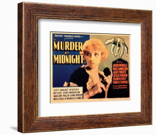 Murder at Midnight - 1931-null-Framed Giclee Print