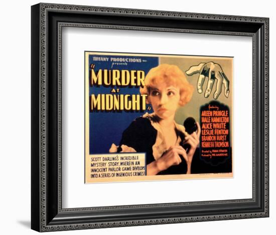 Murder at Midnight - 1931-null-Framed Giclee Print