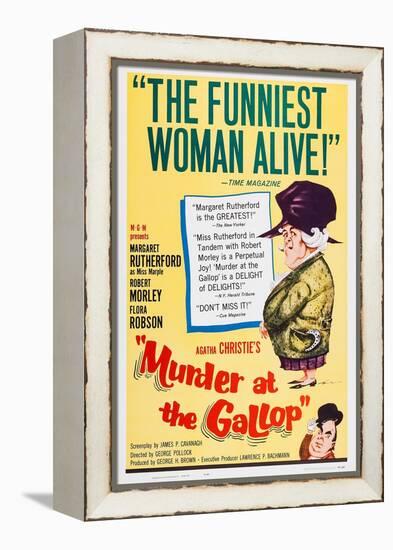 Murder at the Gallop-null-Framed Stretched Canvas