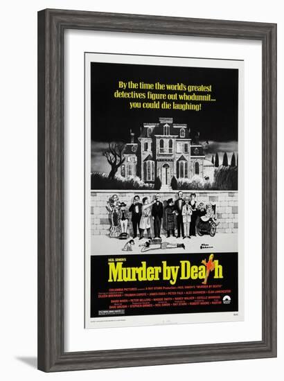 Murder by Death, 1976-null-Framed Giclee Print