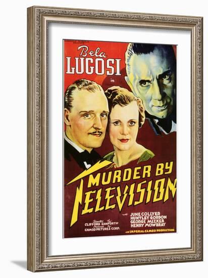 Murder By Television, 1935-null-Framed Art Print