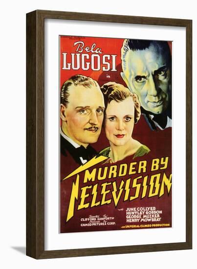 Murder By Television, 1935-null-Framed Art Print