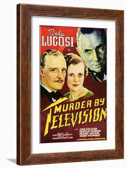 Murder By Television, 1935-null-Framed Art Print