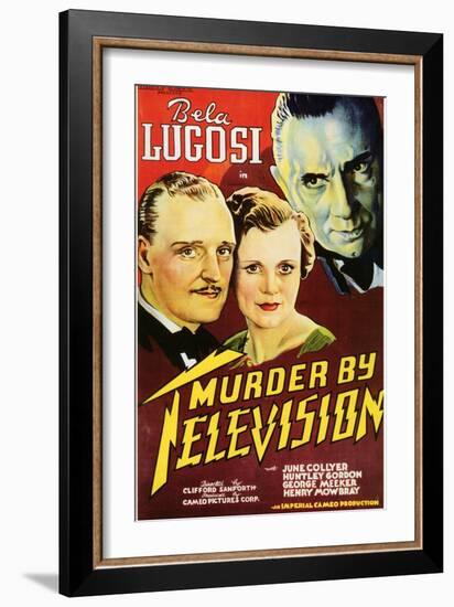 Murder By Television, 1935-null-Framed Art Print