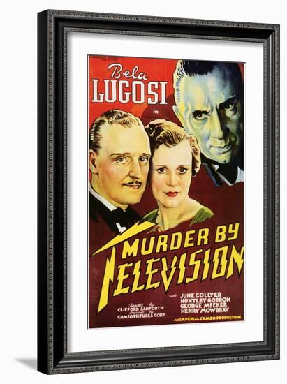 Murder By Television, 1935-null-Framed Art Print