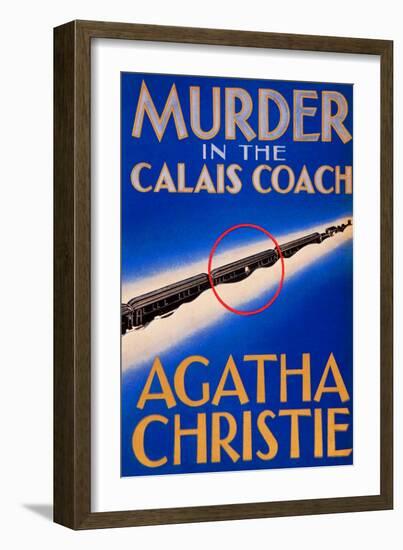 Murder in the Calais Coach-null-Framed Art Print