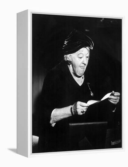 Murder Most Foul, Margaret Rutherford, 1965-null-Framed Stretched Canvas