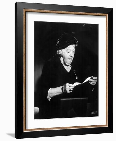 Murder Most Foul, Margaret Rutherford, 1965-null-Framed Photo