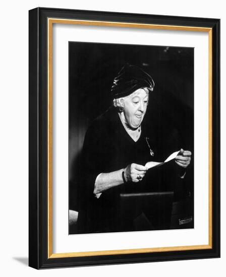 Murder Most Foul, Margaret Rutherford, 1965-null-Framed Premium Photographic Print