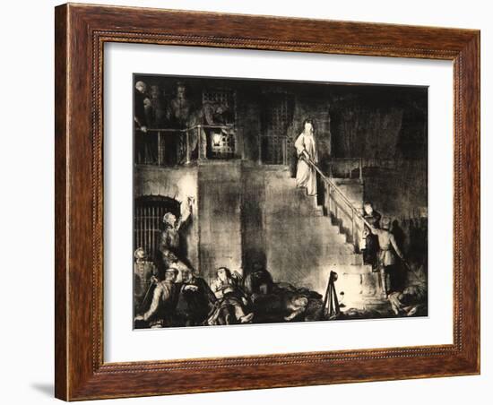 Murder of Edith Cavell, 1918-George Wesley Bellows-Framed Giclee Print