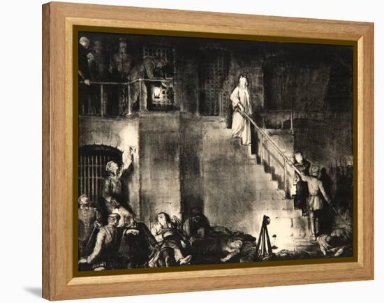 Murder of Edith Cavell, 1918-George Wesley Bellows-Framed Premier Image Canvas
