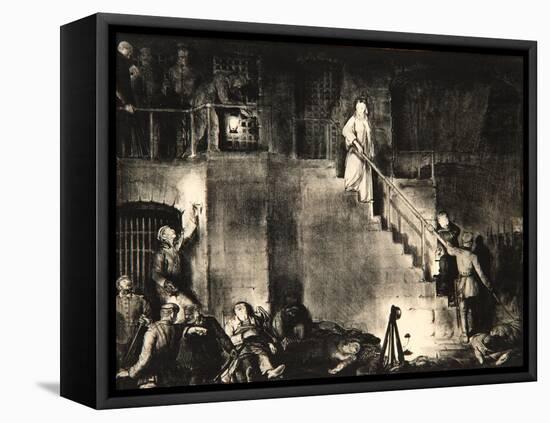 Murder of Edith Cavell, 1918-George Wesley Bellows-Framed Premier Image Canvas