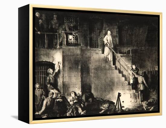 Murder of Edith Cavell, 1918-George Wesley Bellows-Framed Premier Image Canvas