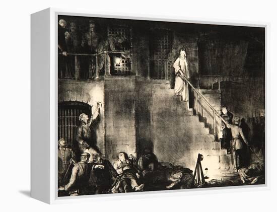 Murder of Edith Cavell, 1918-George Wesley Bellows-Framed Premier Image Canvas