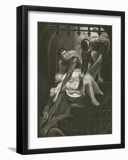 Murder of the Two Princes-James Northcote-Framed Giclee Print