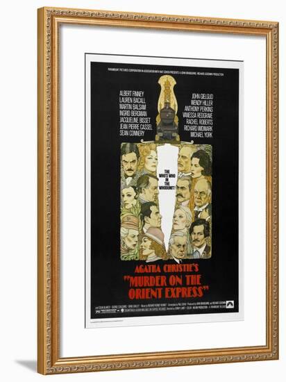 Murder on the Orient Express, 1974-null-Framed Giclee Print