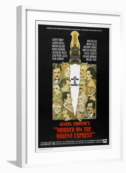 Murder on the Orient Express, 1974-null-Framed Giclee Print