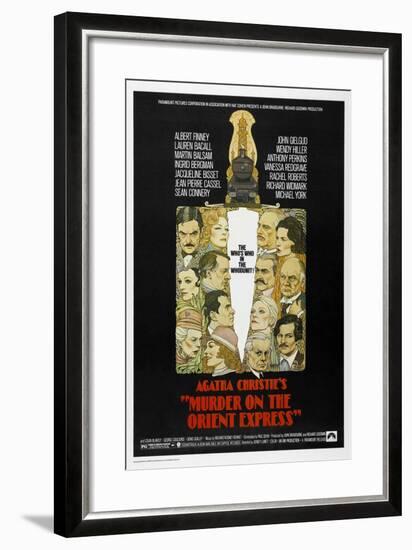 Murder on the Orient Express, 1974-null-Framed Giclee Print