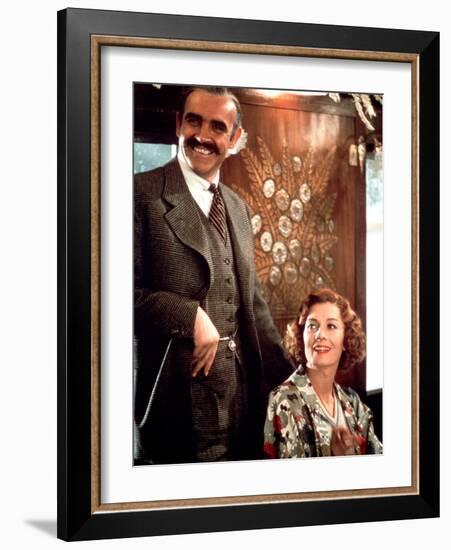 Murder On The Orient Express, Sean Connery, Vanessa Redgrave, 1974-null-Framed Photo