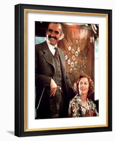 Murder On The Orient Express, Sean Connery, Vanessa Redgrave, 1974-null-Framed Photo